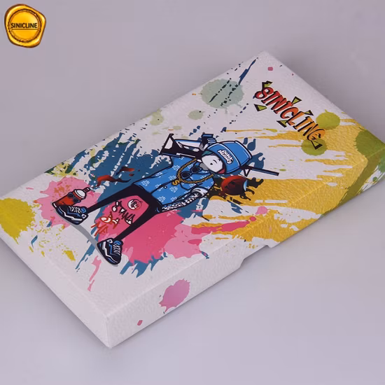 Sinicline Custom New Fancy Gift Design Retail Box Handytasche Kartonverpackung Verpackungsbox mit CMYK-Druckdesign