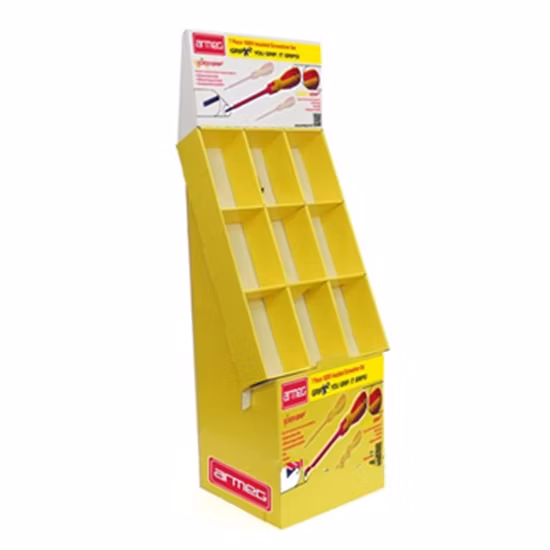 Papphaken-Display für Spielzeugpapier-Displayständer mit Haken für Kinderspielzeug